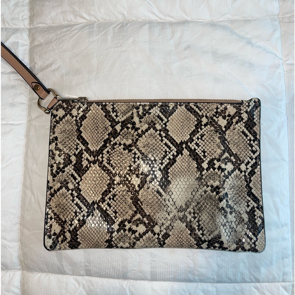 Snake Skin Wristlet